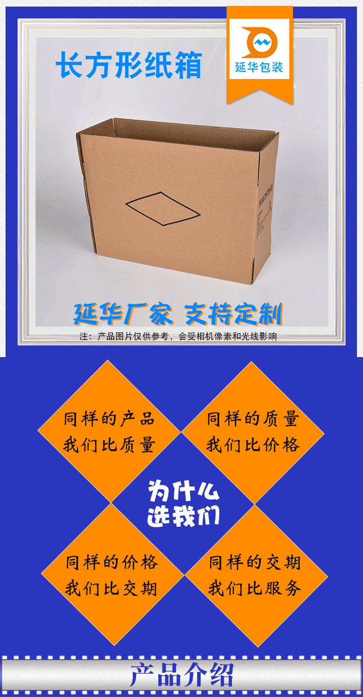 長方形紙箱